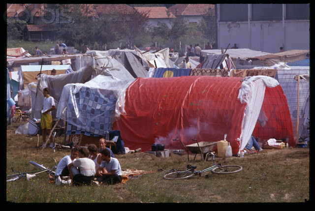 Trnopolje Detention Camp in Bosnia