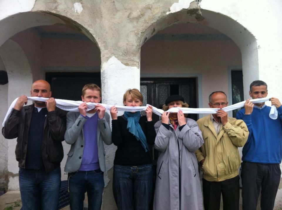 Posjeta bivsem logoru Trnopolje 2012-te godine