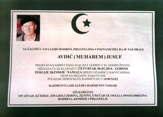 AvdicJusufSmrtovnica